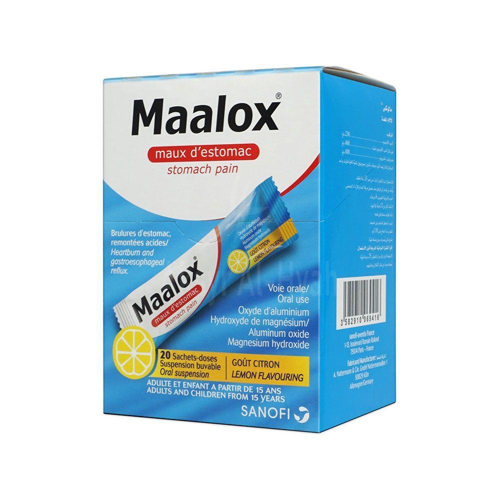 MAALOX ORAL SUSP SACHETS 20'S