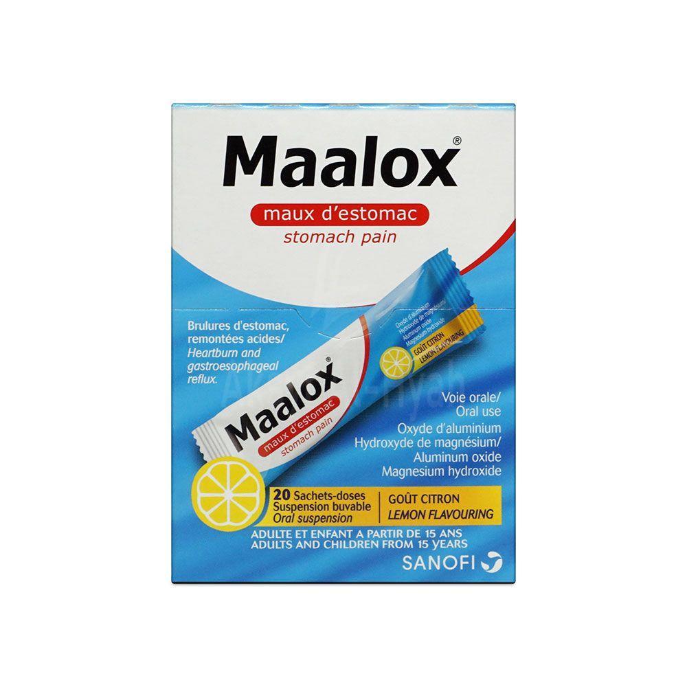 MAALOX ORAL SUSP SACHETS 20'S