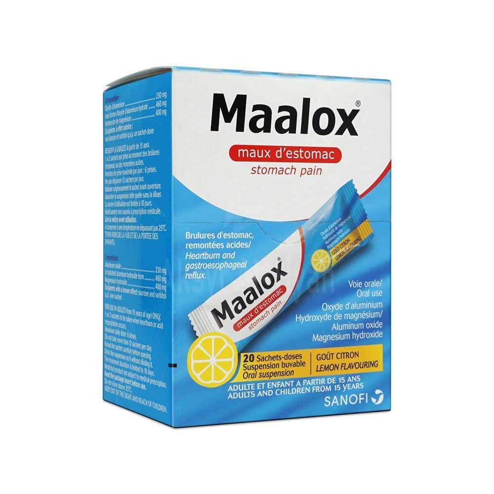 MAALOX ORAL SUSP SACHETS 20'S