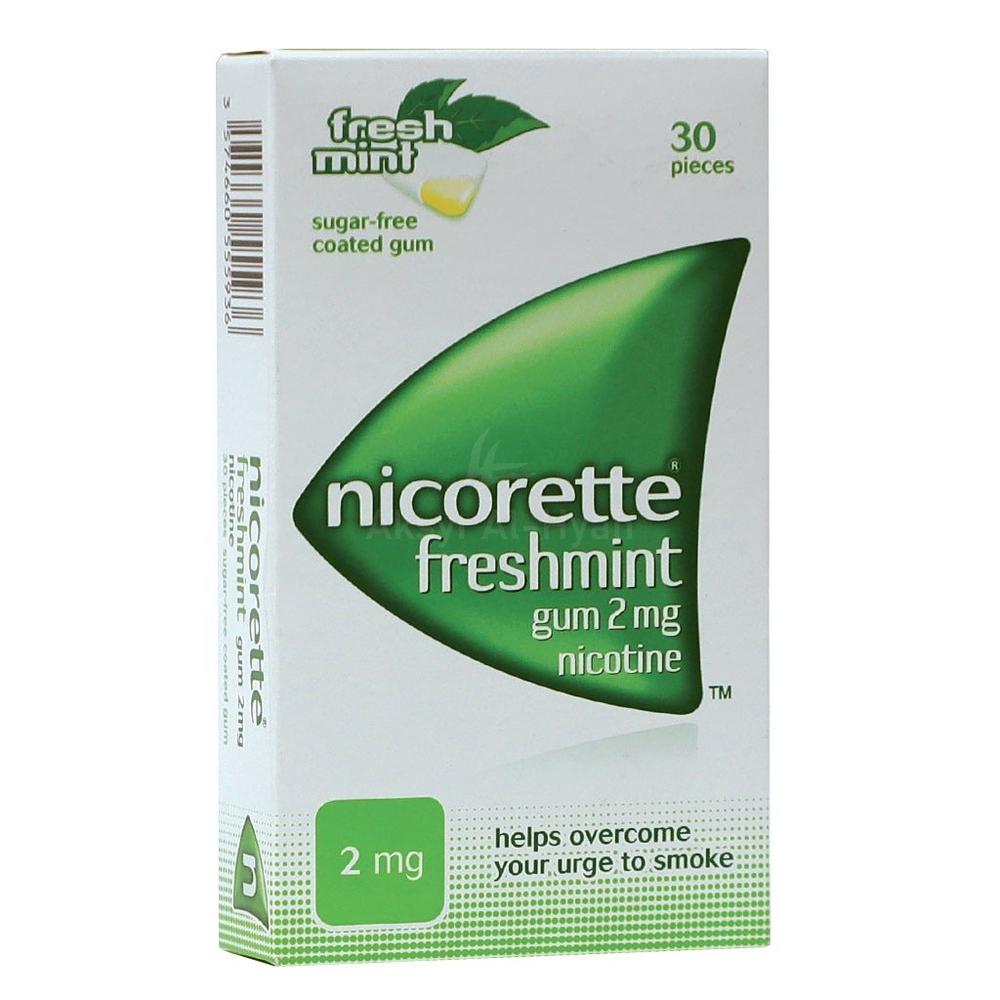 NICORETTE FRESHMINT GUM 2MG 30'S