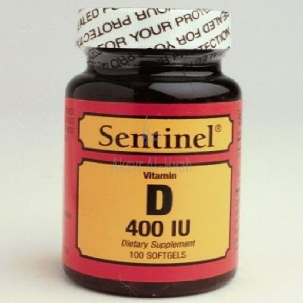 SENTINEL VITAMIN D3 400IU CAPS 100'S