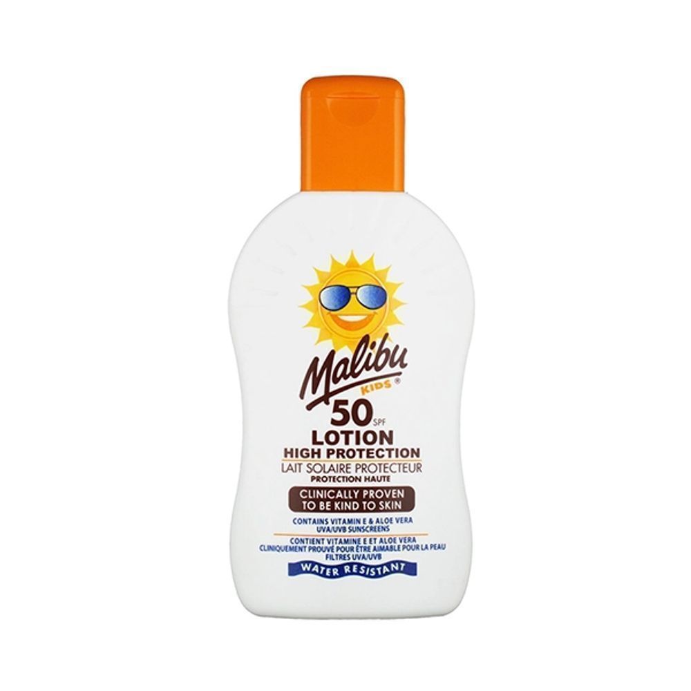 MALIBU SPF 50 KIDS HIGH PROTECT LOTION 200ML #12243