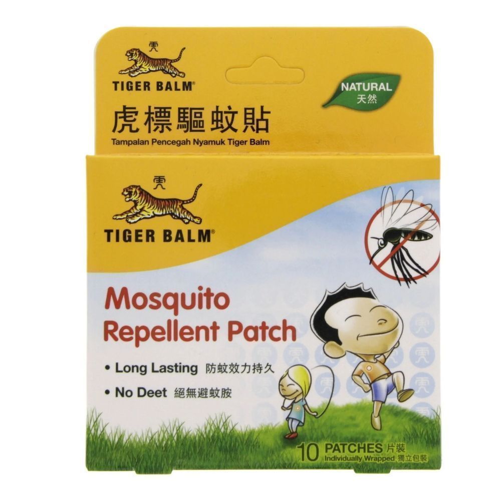 TIGER BALM MOSQUITO REPEL PATCH 10'S