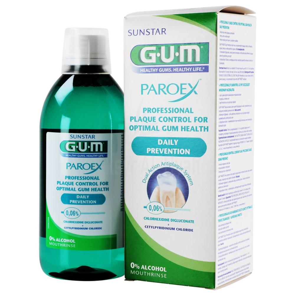 GUM M/WASH PAROEX 500ML#1702