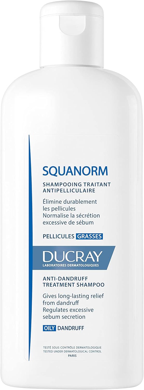 DUCRAY SQUANORM OILY DANDRUFF SHAMPOO 200ML(562449)