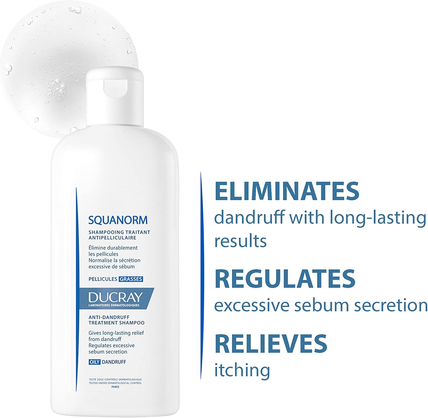 DUCRAY SQUANORM OILY DANDRUFF SHAMPOO 200ML(562449) 4