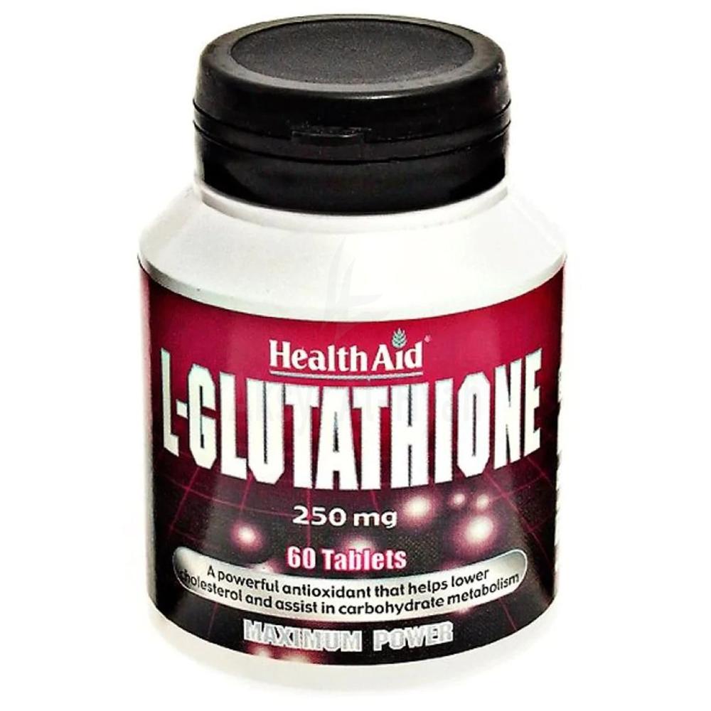 H/AID L-GLUTATHIONE 250MG TAB 60'S