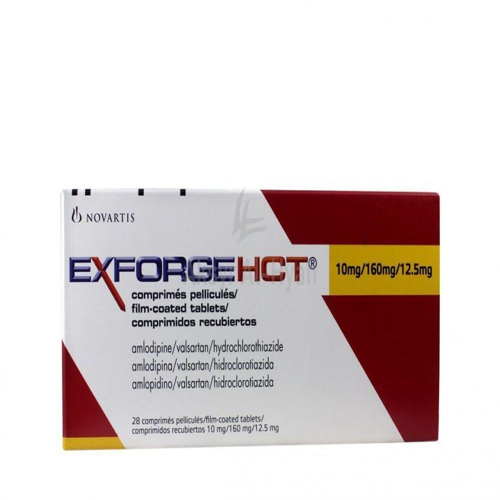 EXFORGE HCT 10MG/160MG/12.5MG TAB 28'S