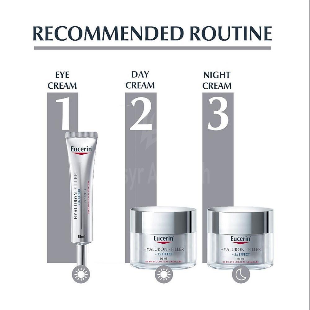EUCERIN HYALURON FILLER DAY CREAM 50ML#63485 5