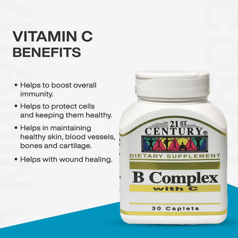 21 CH B COMPLEX WITH C CAPLETS 30'S #7267 2