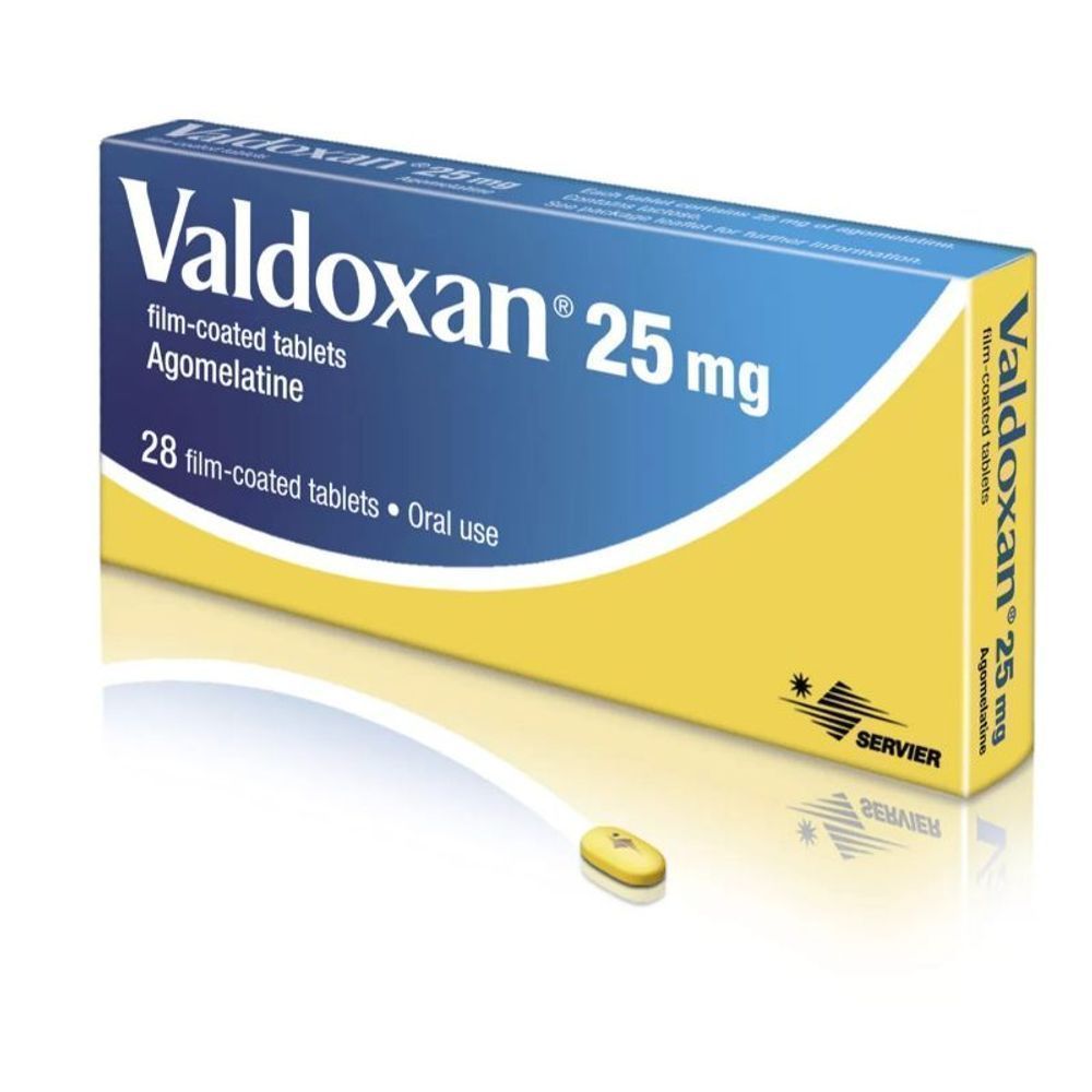 VALDOXAN 25MG TAB 28'S