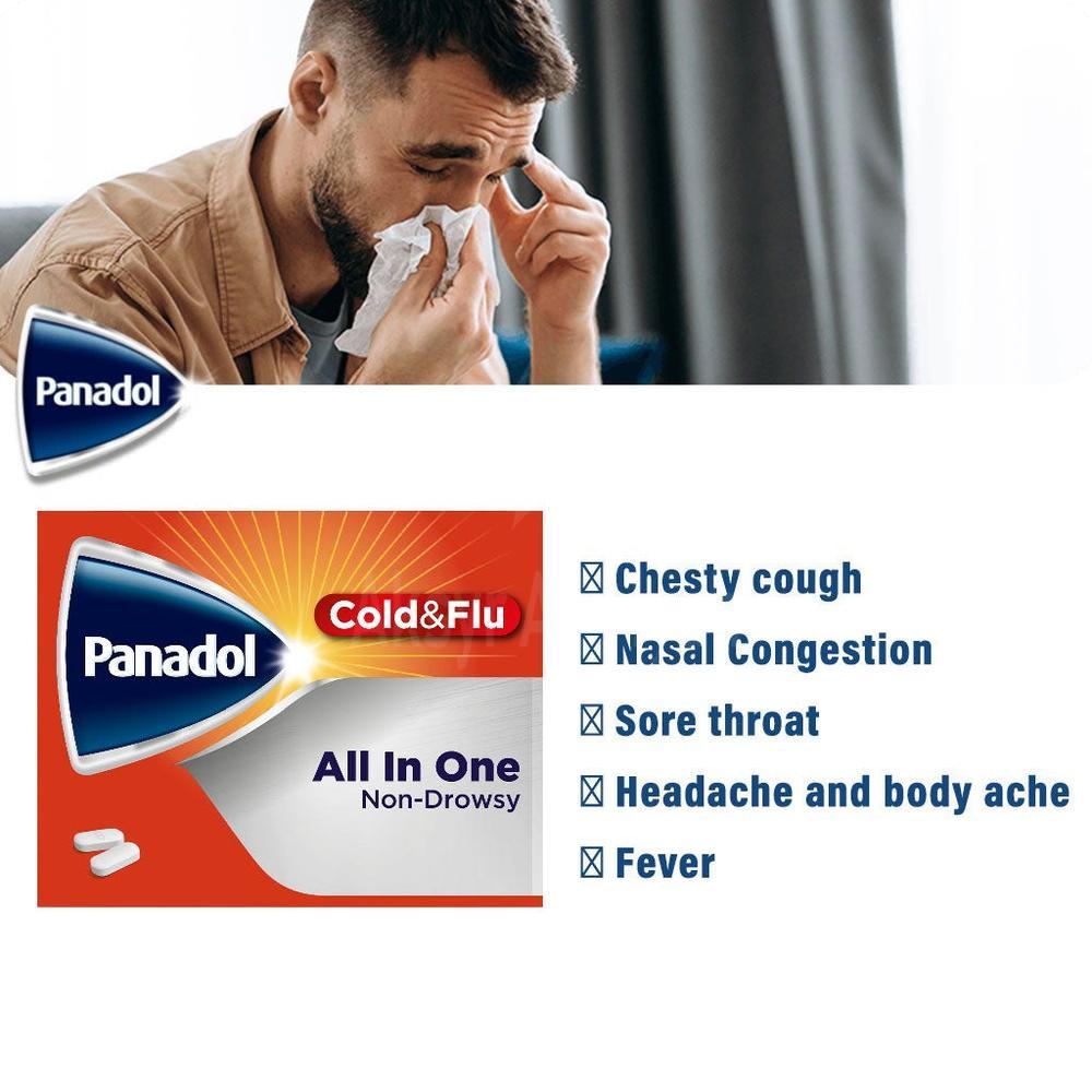 PANADOL ALL IN ONE TAB 24'S