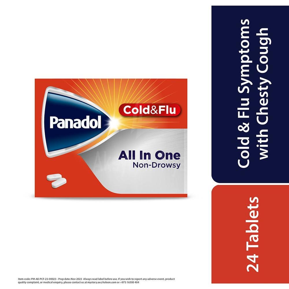 PANADOL ALL IN ONE TAB 24'S