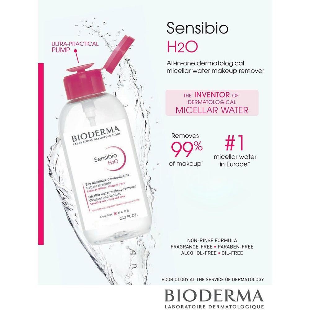 BIODERMA SENSIBIO H2O SOLUTION 500ML #BIO92 3
