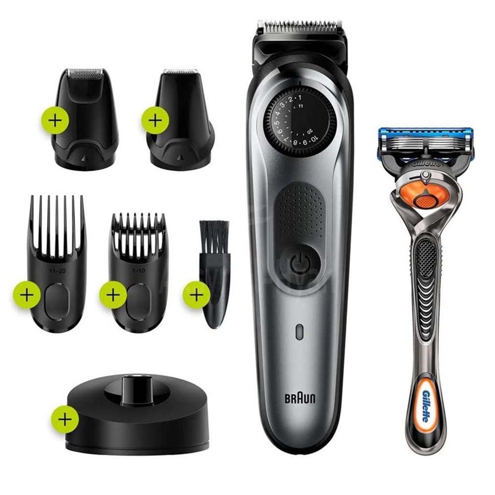 BRAUN BEARD TRIMMER 7 BLACK&GREY BT7240