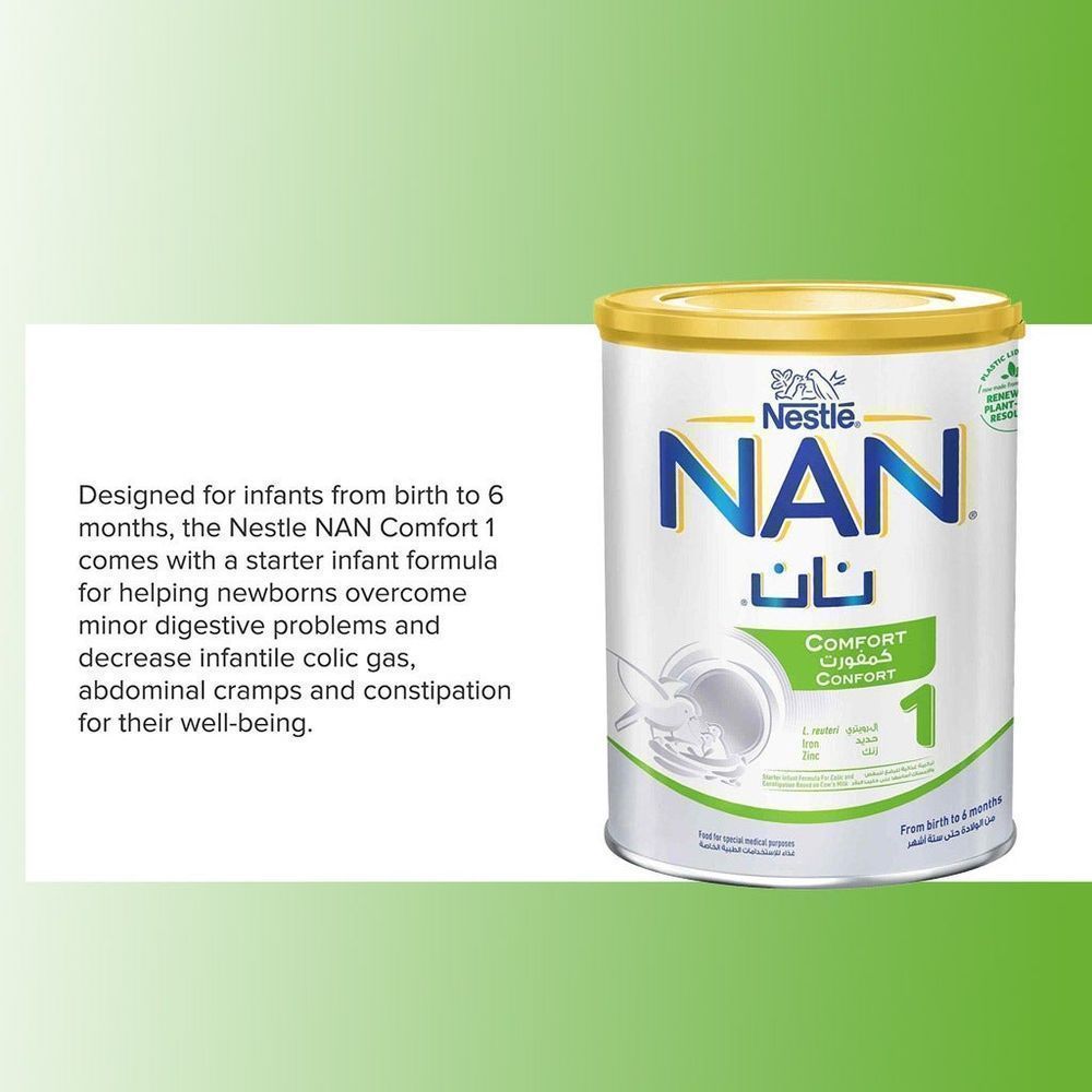 NAN COMFORT 1 MILK POWDER 400G 4