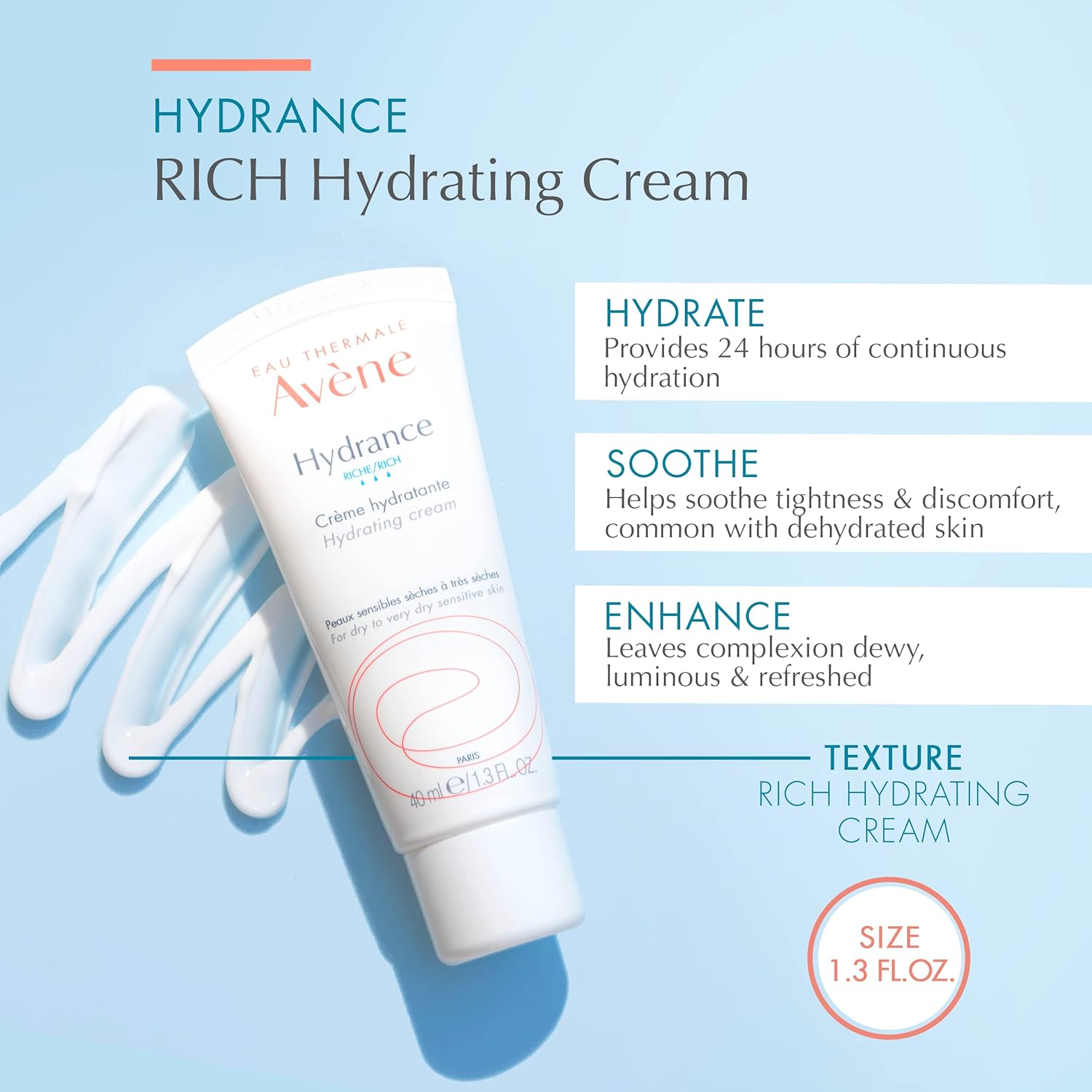 AVENE HYDRANCE RICH CREAM SPF30 40ML#561286 1