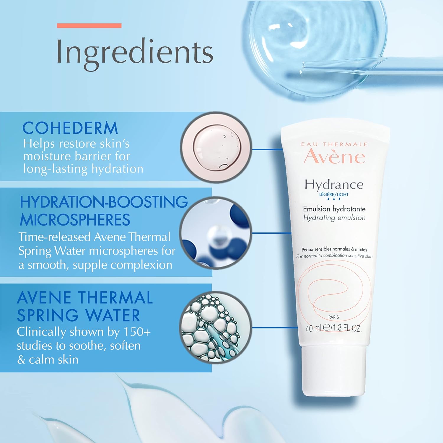 AVENE HYDRANCE RICH CREAM SPF30 40ML#561286 3