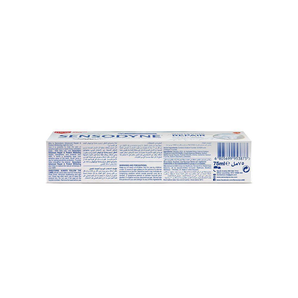 SENSODYNE REPAIR & PROTECT WHITENING T/P 75ML 3