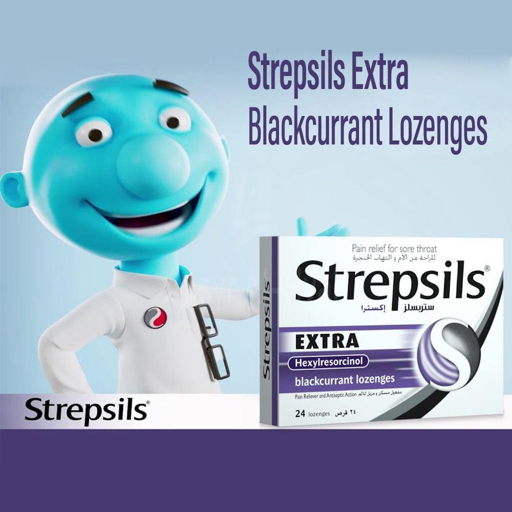 STREPSILS EXTRA BLACK CURRAN.1X24S#RH210 5