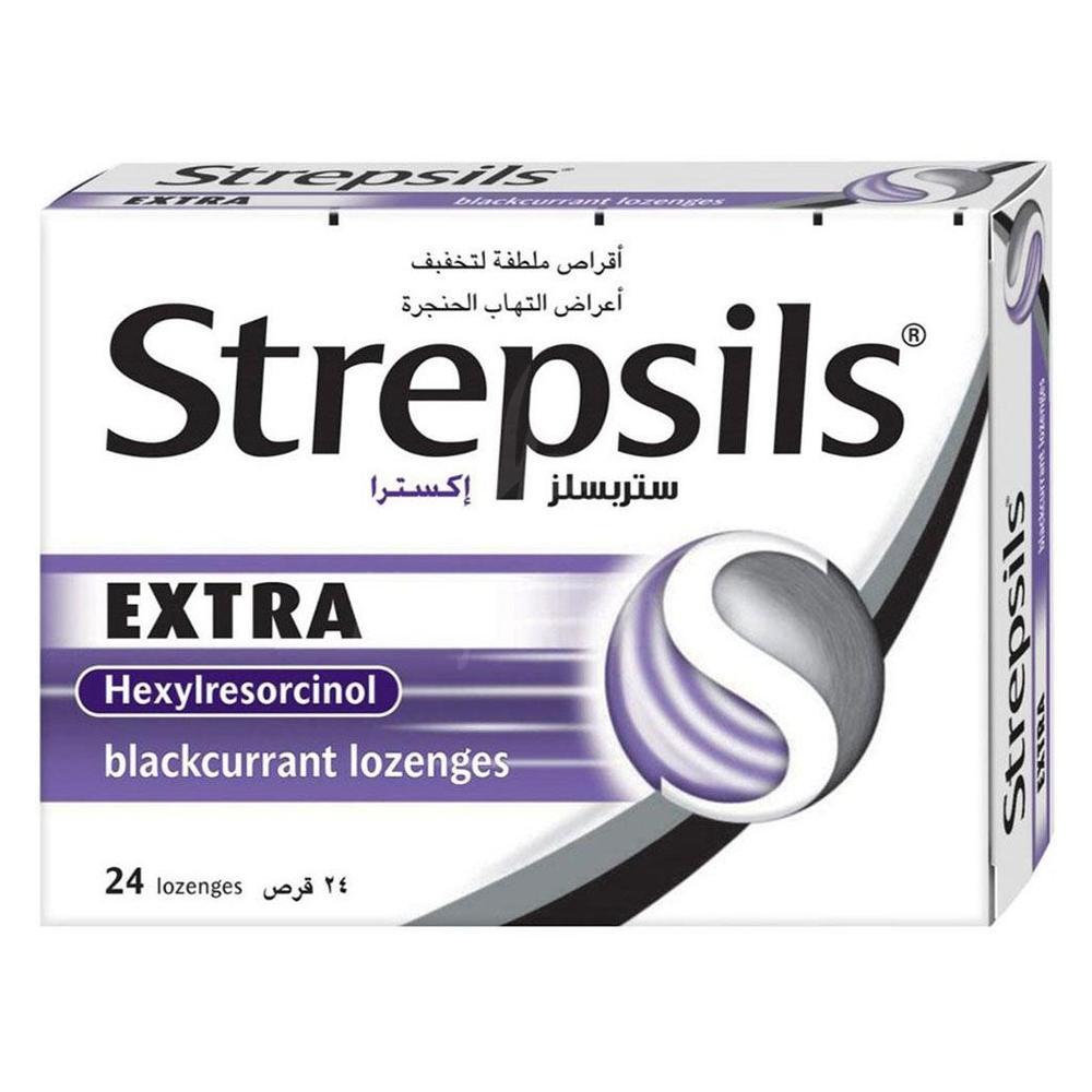 STREPSILS EXTRA BLACK CURRAN.1X24S#RH210 6