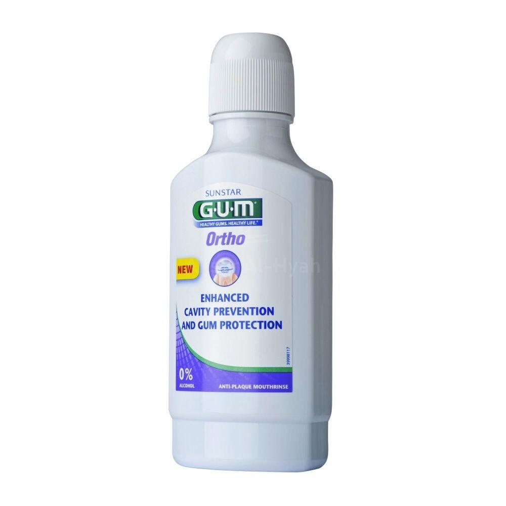 GUM ORTHO MOUTHRINSE 300ML#3090