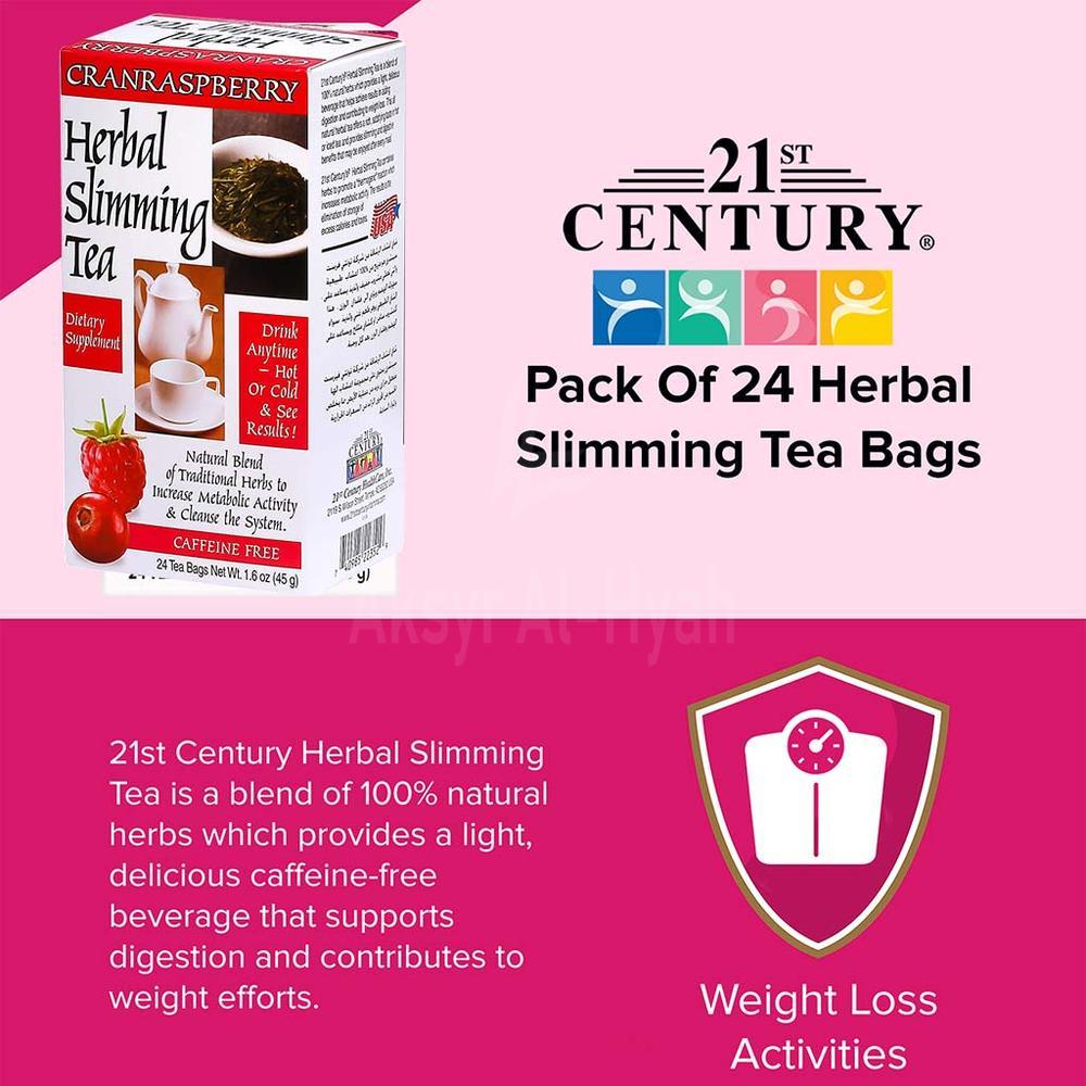 21 CH SLIMMING TEA CRANRASPBERRY 24'S 3