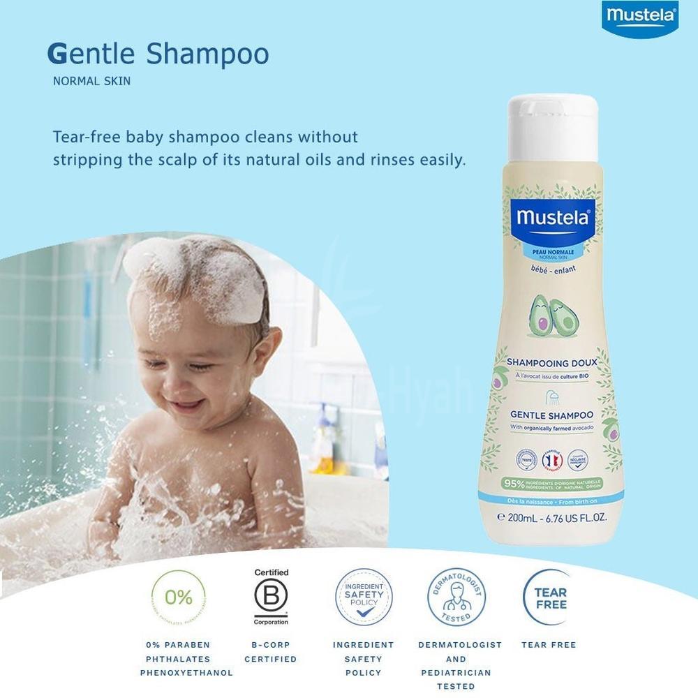 MUSTELA GENTLE BABY SHAMPOO 200ML #43954 2