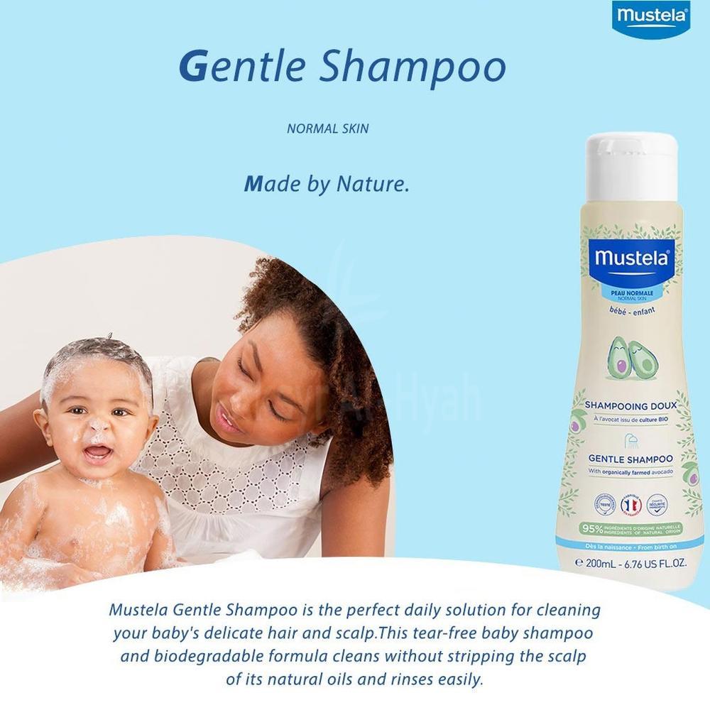 MUSTELA GENTLE BABY SHAMPOO 200ML #43954 3
