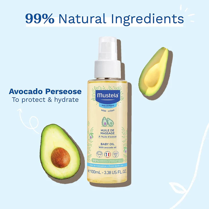 MUSTELA MASSAGE OIL 100ML #44635 1