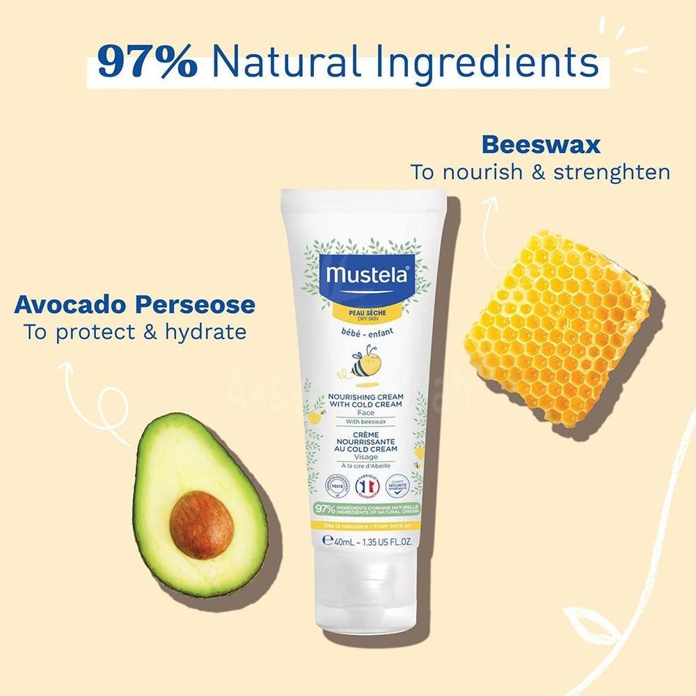 MUSTELA FACE NOURISH.COLD CREAM 40ML #45062 6