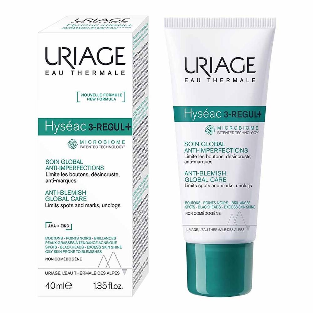 URIAGE HYSEAC 3-REGUL GLOBAL SKIN CARE CR.40ML 2
