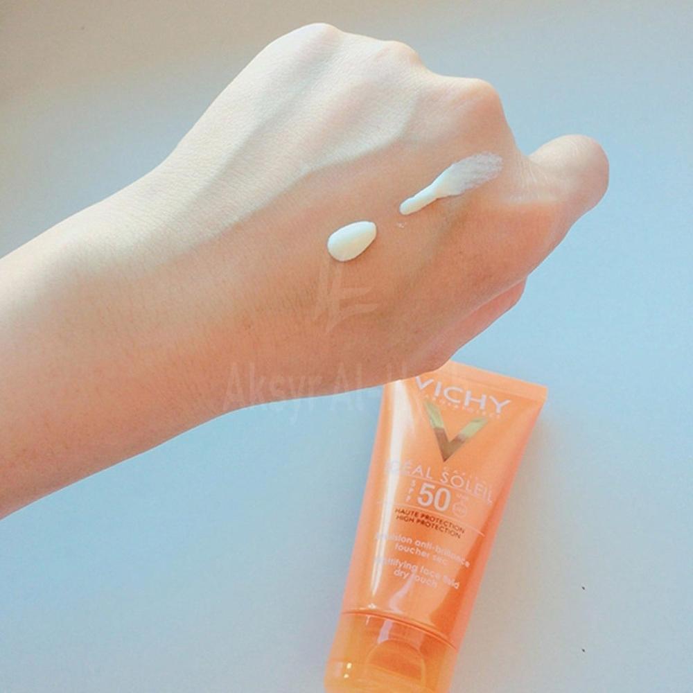 VICHY IDEAL SOL.SPF50 MATT.DRY TOUCH FACE FLUID 50ML(FM0007156/4080) 3