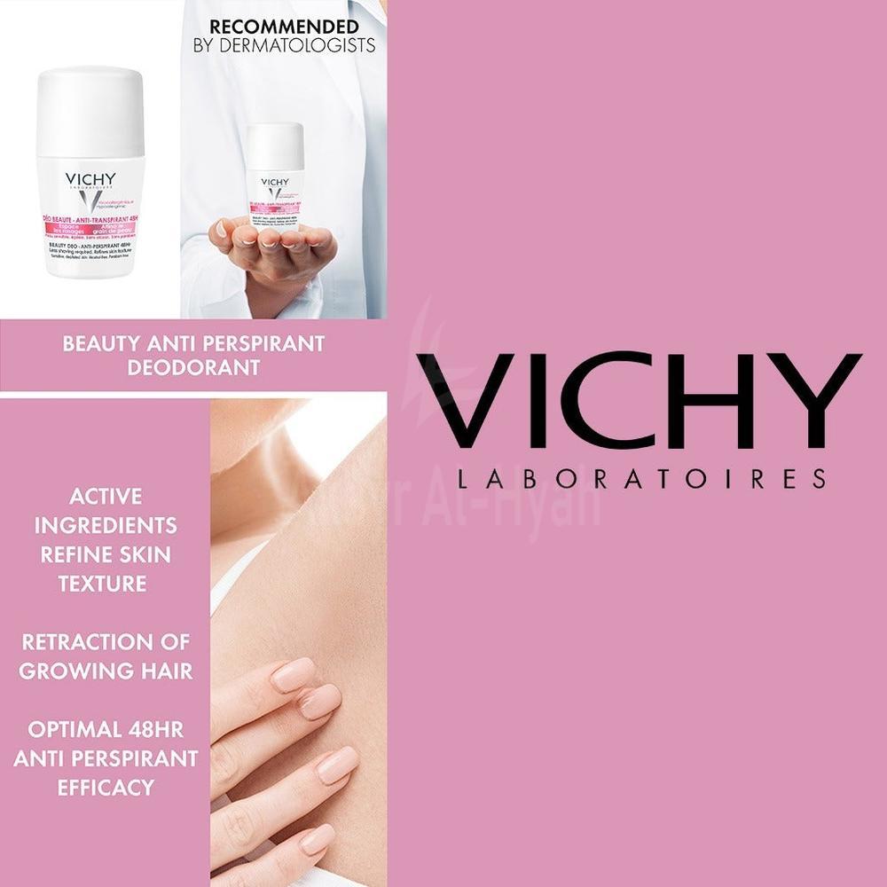 VICHY BEAUTY DEO ROLL-ON 48HRS A/TRANS.50ML(FM012271) 2