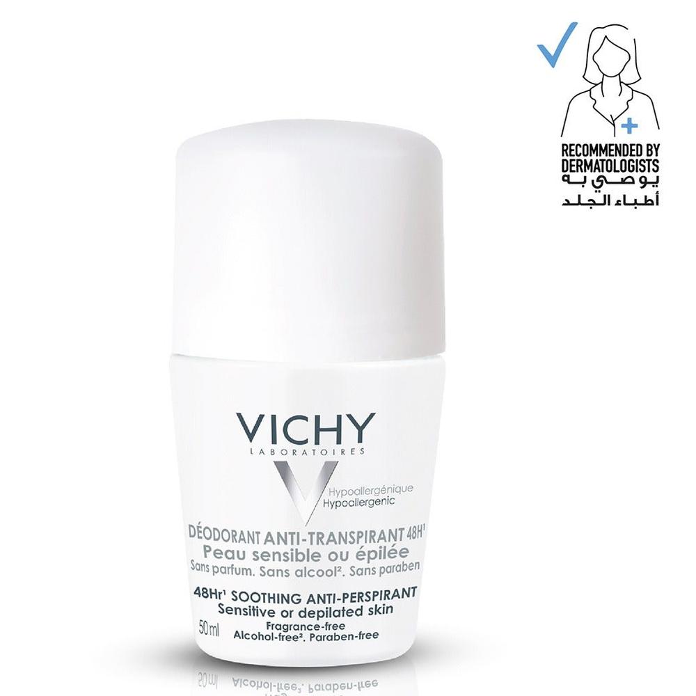 VICHY DEO ROLL-ON ANT-PERSPIRANT SENS.50ML(FM009230)WHITE 1