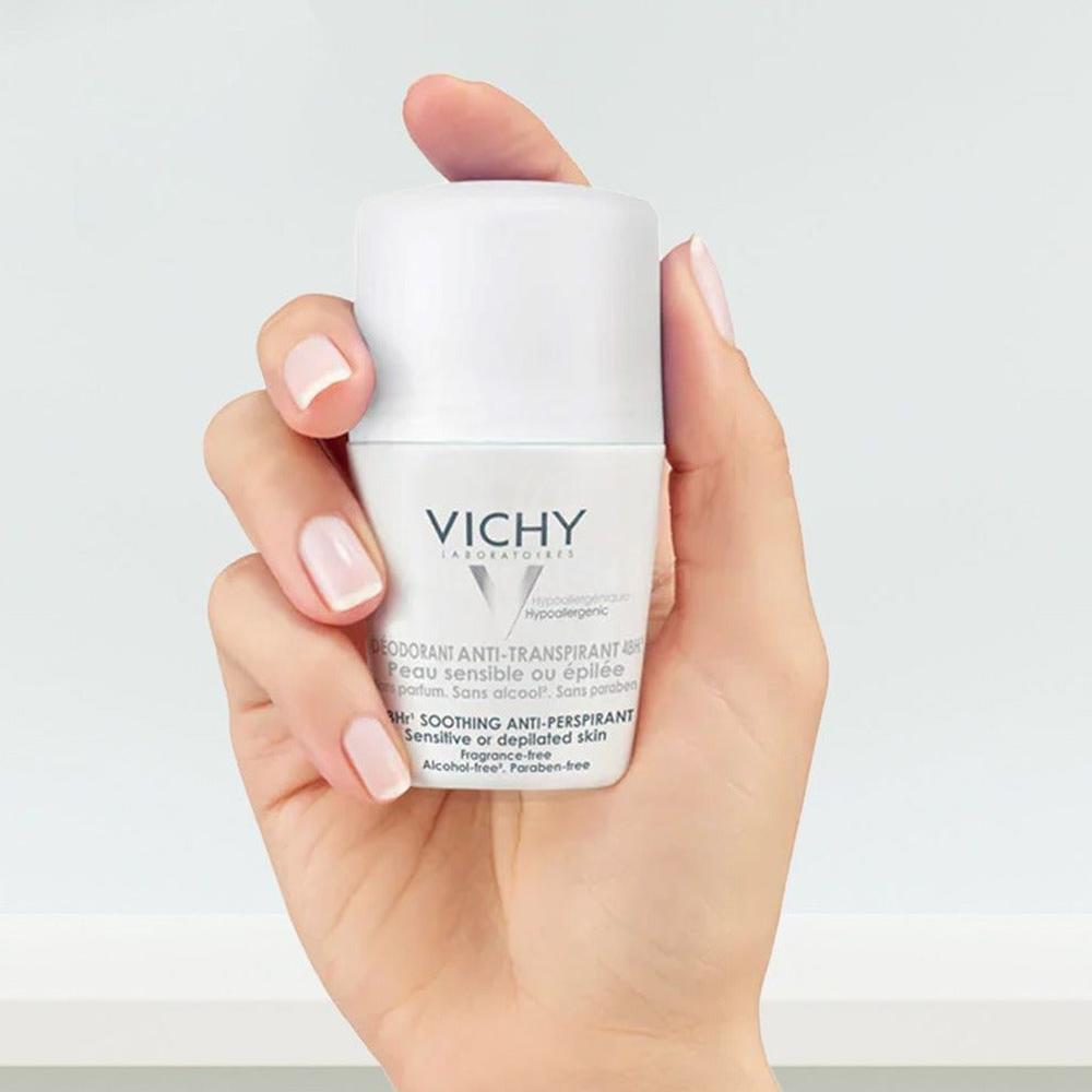 VICHY DEO ROLL-ON ANT-PERSPIRANT SENS.50ML(FM009230)WHITE 2