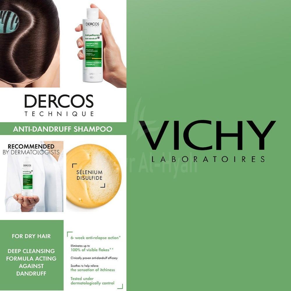 VICHY DERCOS ANTI-DAND.SHAMP.DRY 200ML(FM018622) 3
