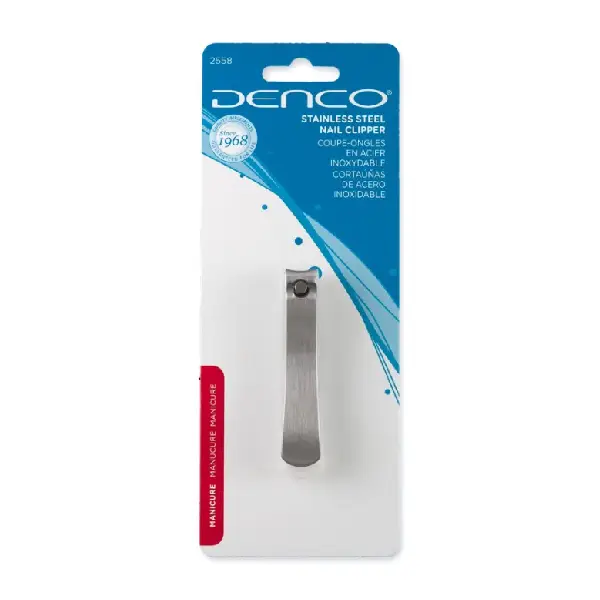 DENCO (2558) NAIL CLIPPER STAINLESS STEEL