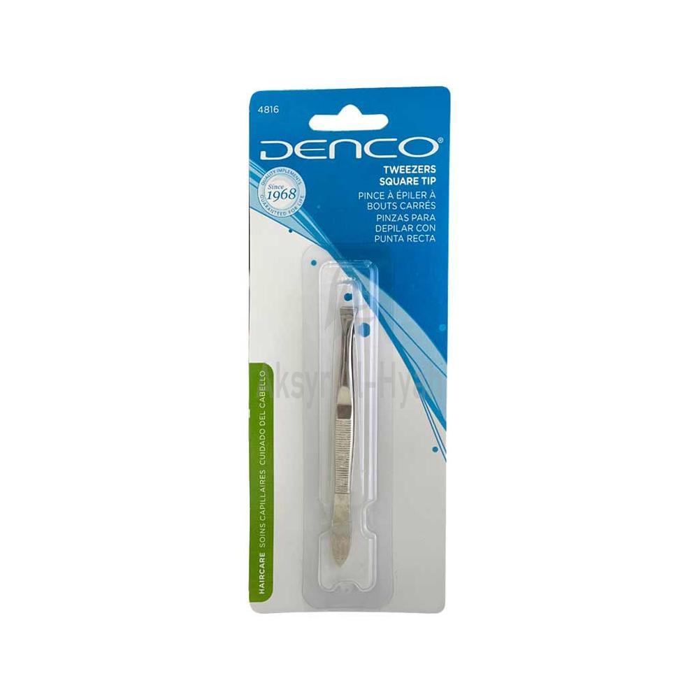 DENCO (4816) TWEEZERS SQUARE TIP