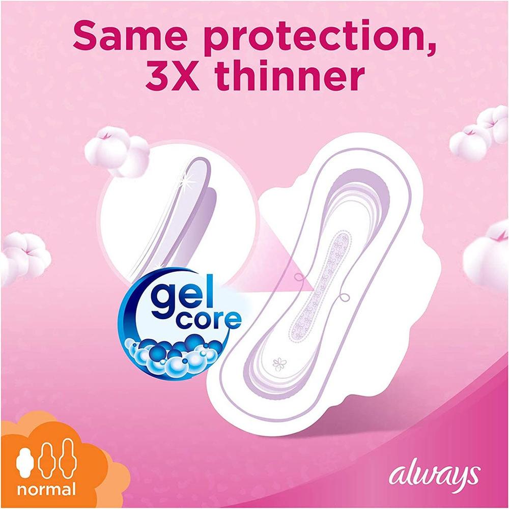 ALWAYS COTTONY SOFT ULTRA THIN NOR.PAD 20'S(PG747)(PINK) 3