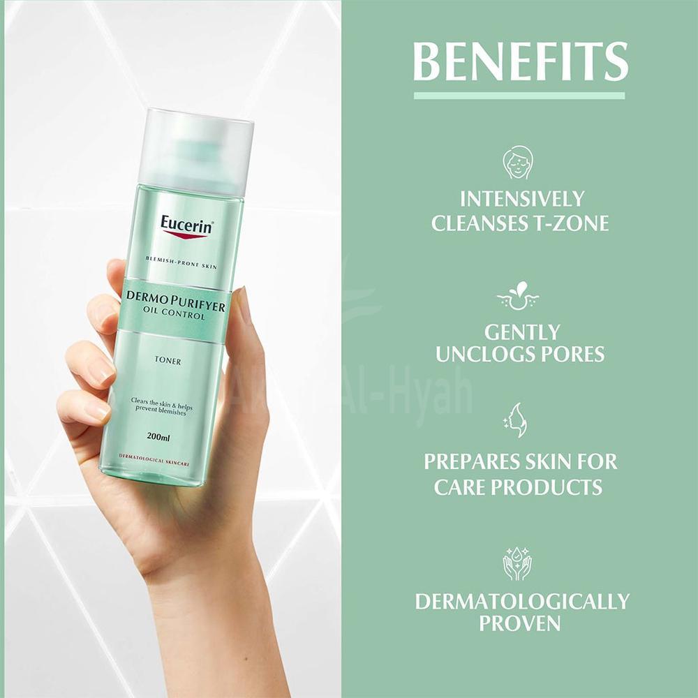 EUCERIN DERMO PURIF.O/C TONER 200ML#88983