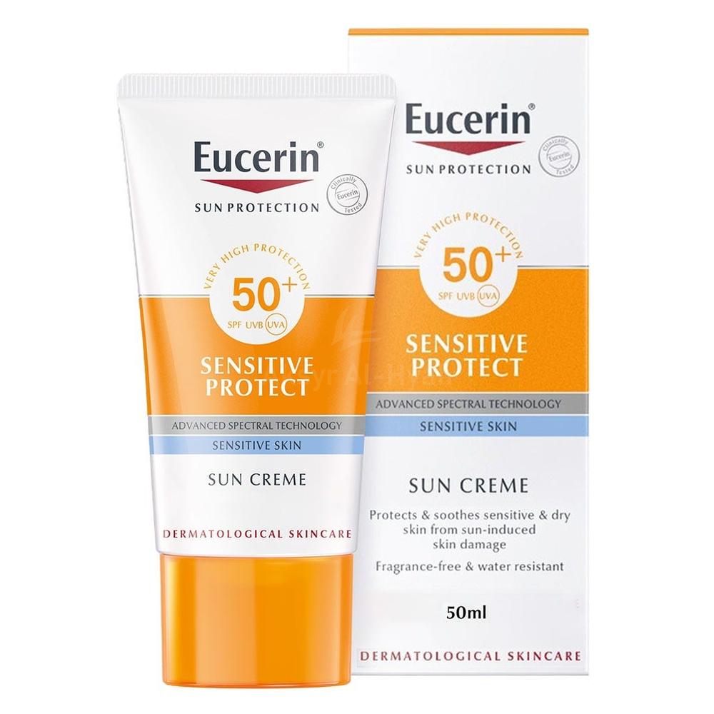 EUCERIN SPF50+ SUN CREAM FACE 50ML#43824 1