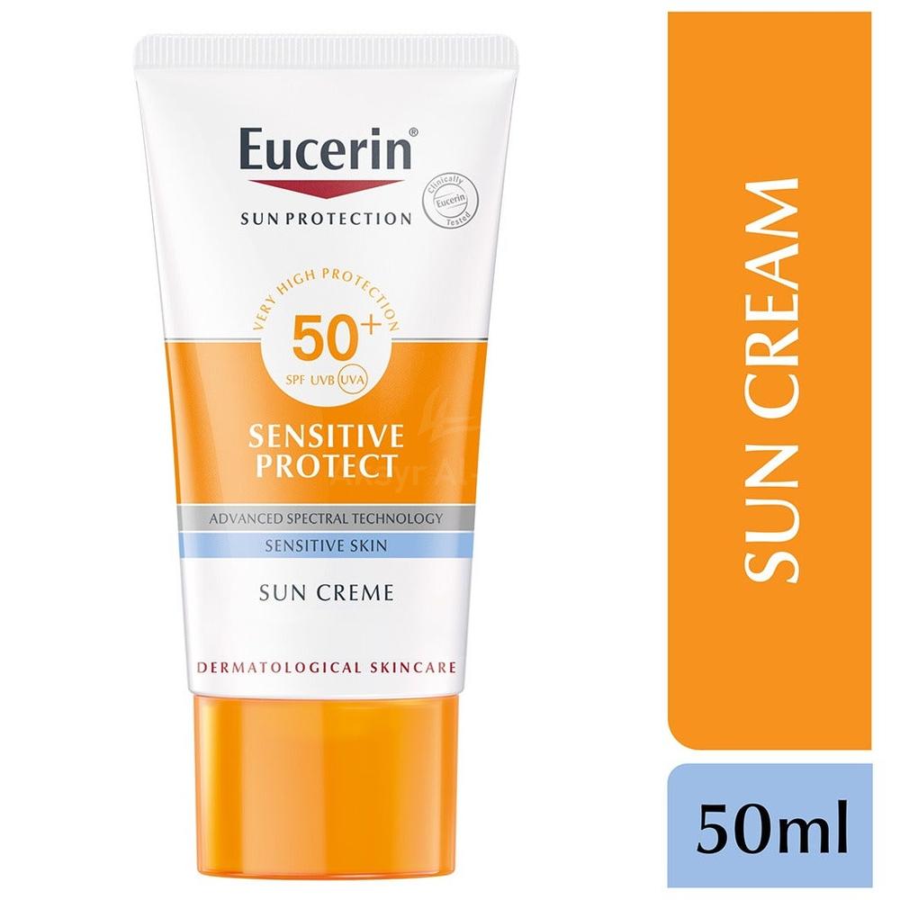 EUCERIN SPF50+ SUN CREAM FACE 50ML#43824 5