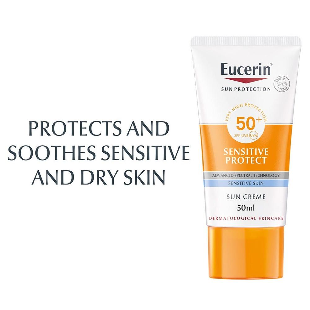 EUCERIN SPF50+ SUN CREAM FACE 50ML#43824 6