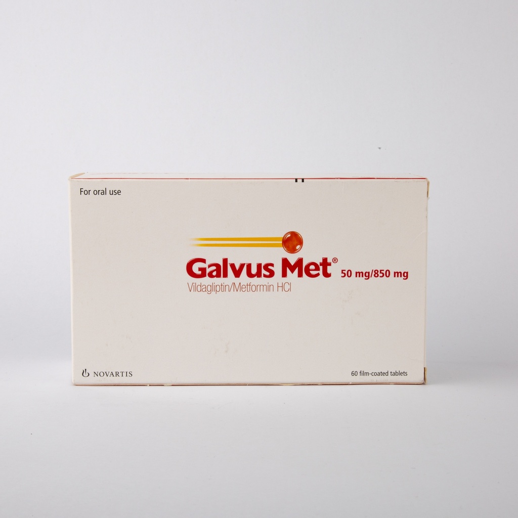 GALVUS MET 50MG/850MG TAB 60'S