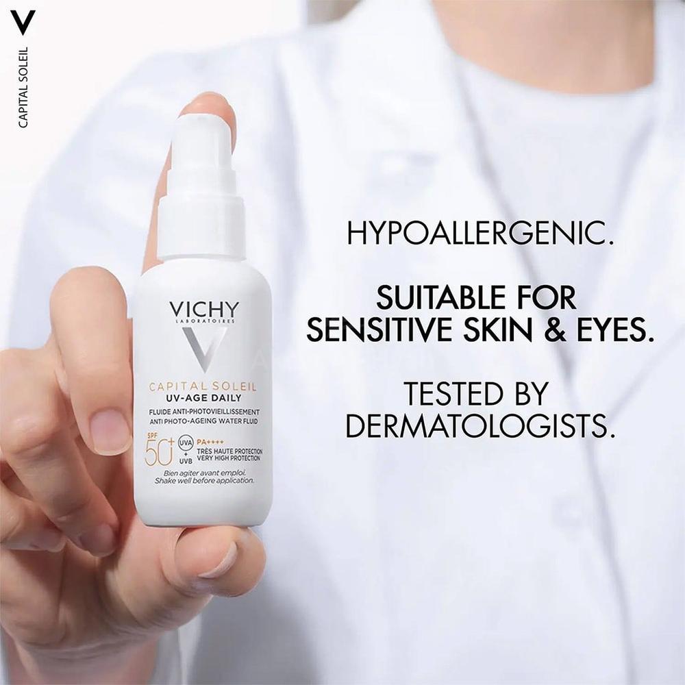 VICHY CAP.SOL.UV-AGE DAILY SPF50 WAT.FLUID 40ML(FM025814) 9
