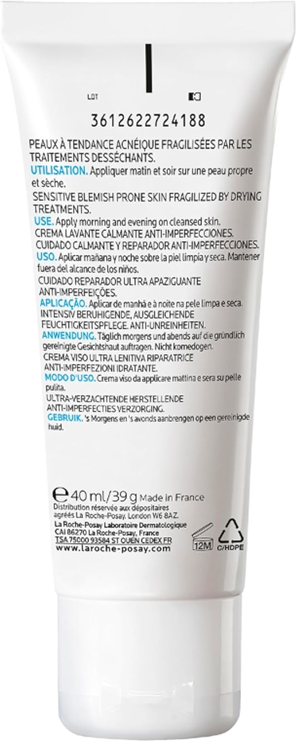 LRP EFFACLAR H MULTI-COMP. MOISTURIZER 40ML(FM12014) 4