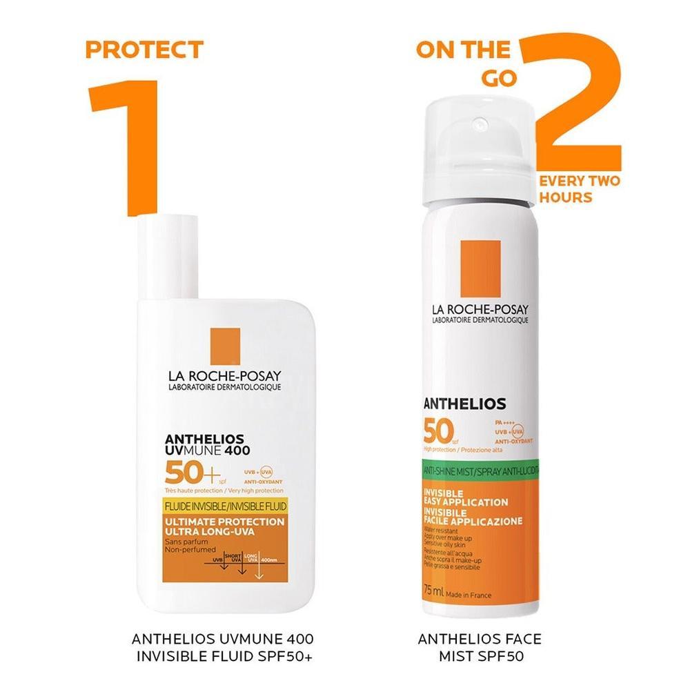 LRP ANTHELIOS SPF50 INVISIBLE SPRAY A/SHINE 75ML(FM0019177) 8