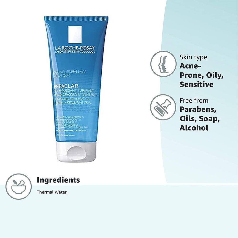 LRP EFFACLAR PURIF.FOAMING GEL 200ML(FM007676 3