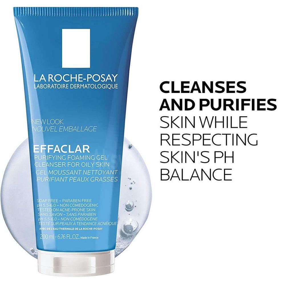 LRP EFFACLAR PURIF.FOAMING GEL 200ML(FM007676 4